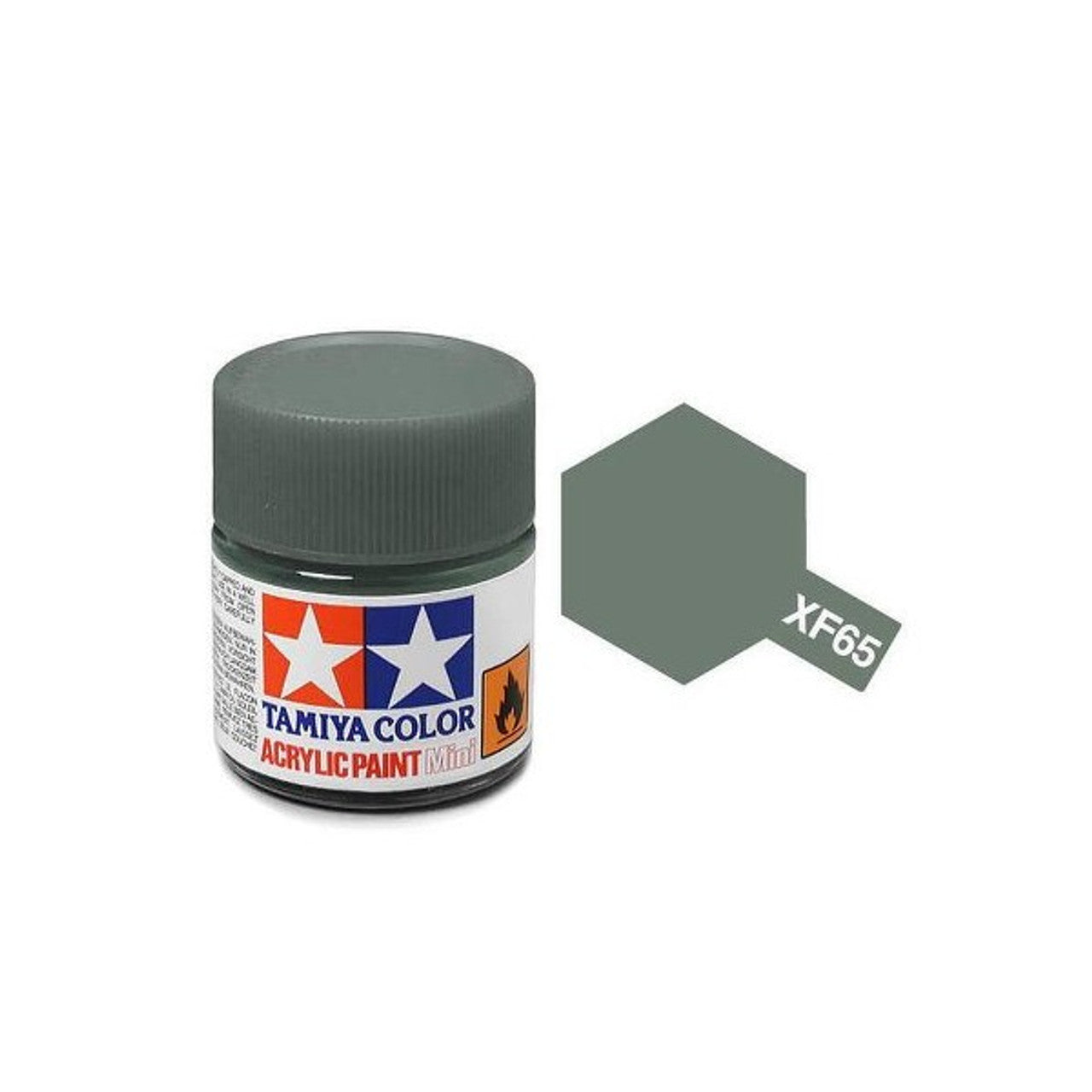 Tamiya Color Acrylic Paint XF-65 Field Grey 10ml