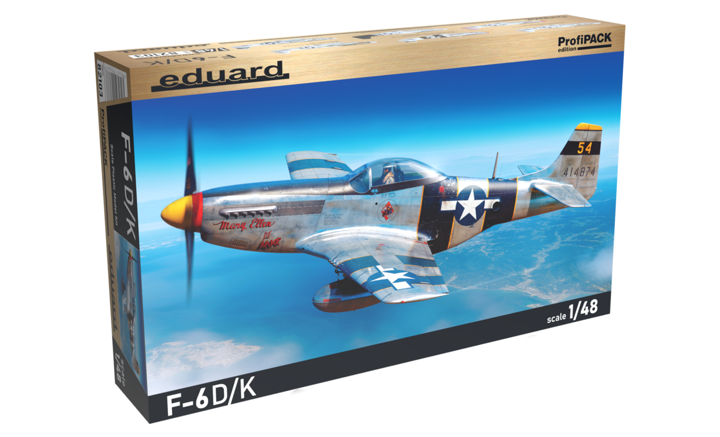 Eduard 1/48 F-6D/K Profipack Plastic Model Kit ProfiPACK