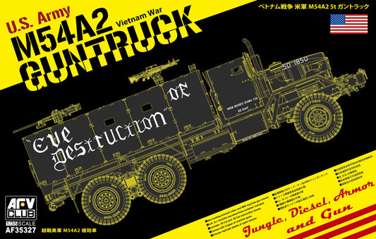 AFV Club 1/35 M54A2 5-ton Gun truck