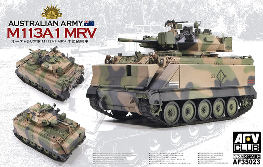 AFV Club 1/35 M113A1 MRV Plastic Model Kit *Aus Decals*