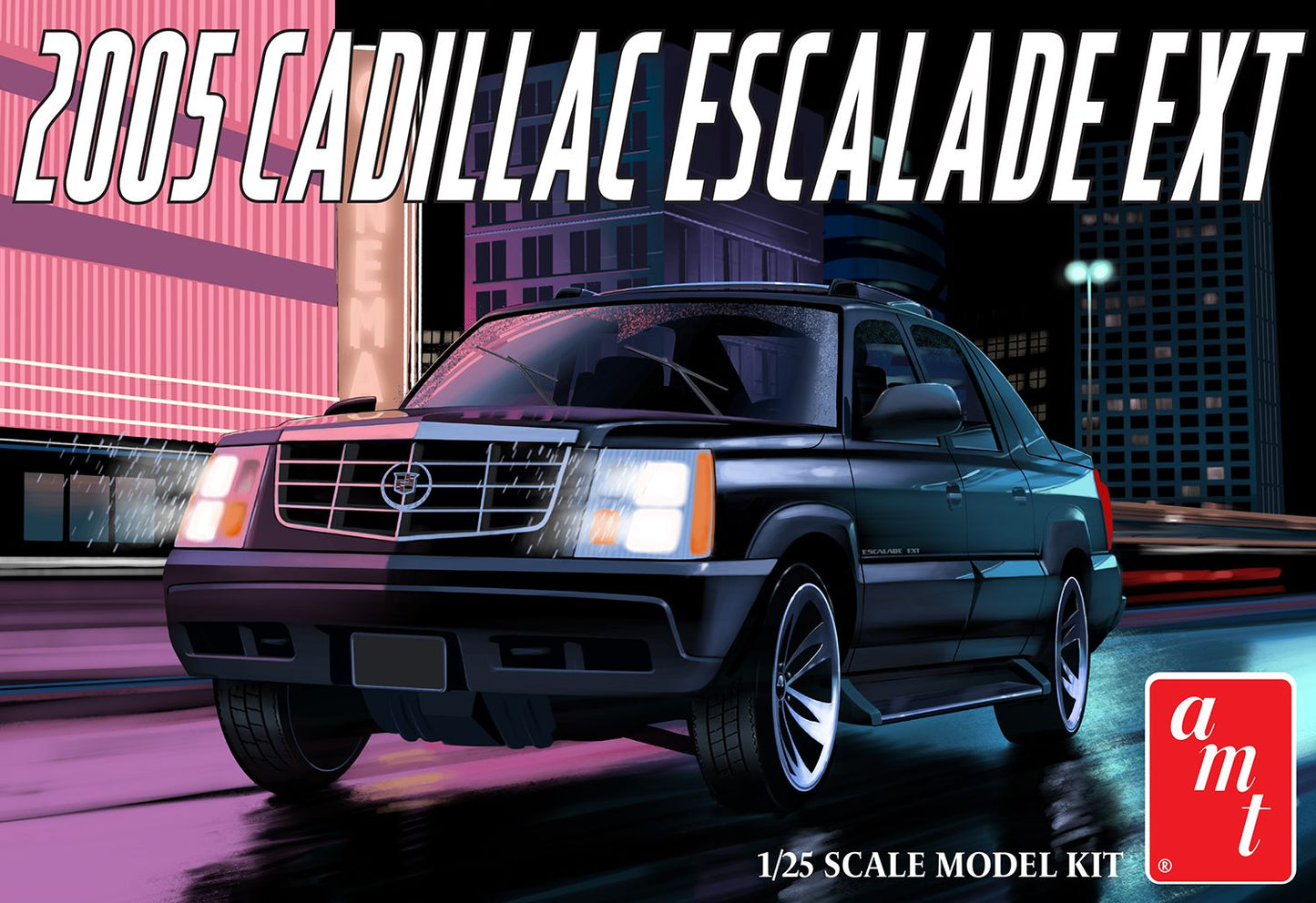 AMT 1/25 2005 Cadillac Escalade EXT Plastic Model Kit