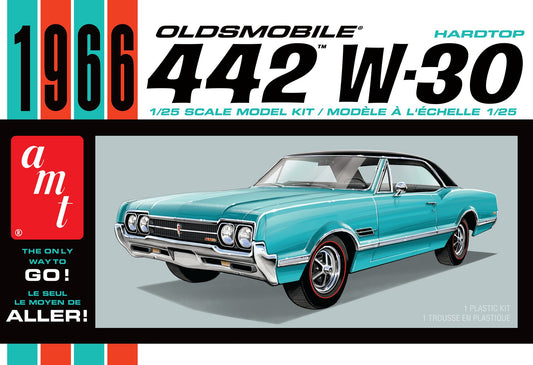 AMT 1/25 1966 Olds 442 Hardtop Plastic Model Kit