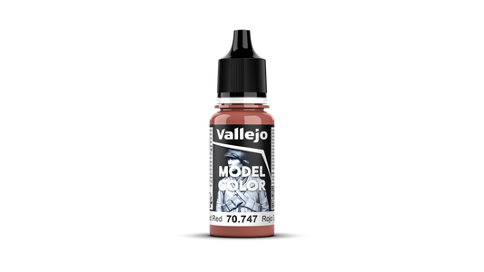 Vallejo Model Color: #035 - Faded Red - 18 ml Matt Acrylic Paint