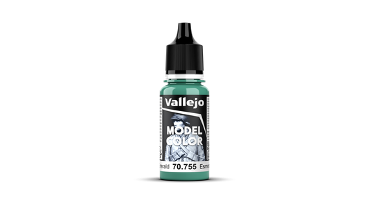 Vallejo Model Color: #074 - Light Emerald - 18 ml Matt Acrylic Paint