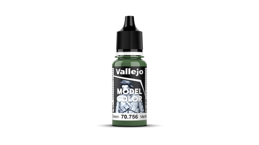 Vallejo Model Color: #077 - Splinter Green - 18 ml Matt Acrylic Paint