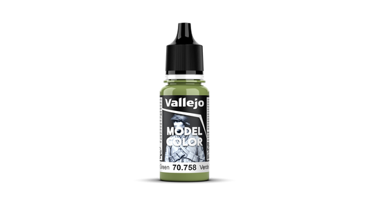 Vallejo Model Color: #085 - Bright Green - 18 ml Matt Acrylic Paint