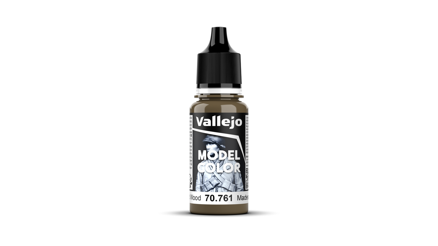 Vallejo Model Color Old Wood - 18 ml Matt Acrylic Paint