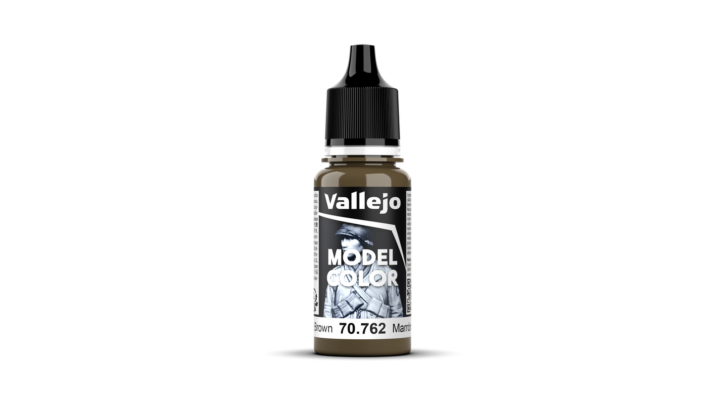 Vallejo Model Color: #115 - Grey Brown - 18 ml Matt Acrylic Paint