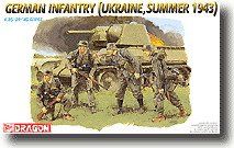 Dragon 1/35 German Infantry (Ukraine, Summer 1943) Plastic Model Kit