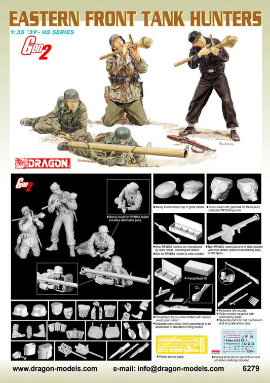 Dragon 1/35 Eastern Front Tank Hunters Plastic Model Kit