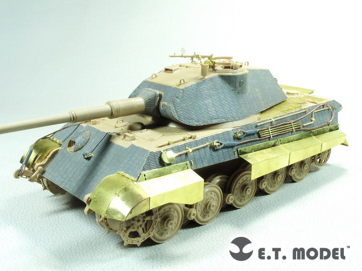 E.T. Model 1:35 WWII German KING TIGER（Porsche Turret）Basic Detail Set