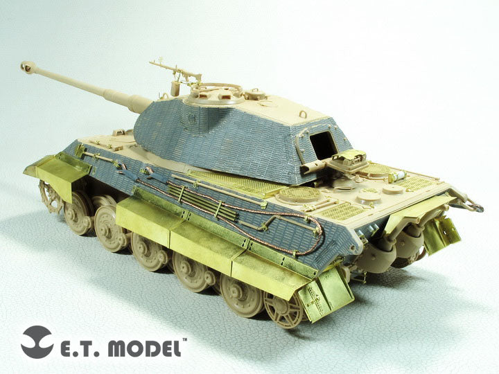 E.T. Model 1:35 WWII German KING TIGER（Porsche Turret）Basic Detail Set