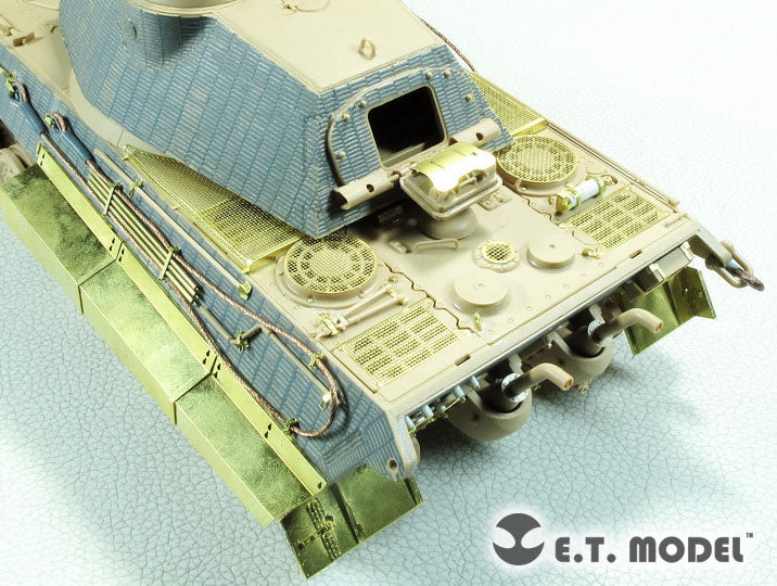 E.T. Model 1:35 WWII German KING TIGER（Porsche Turret）Basic Detail Set