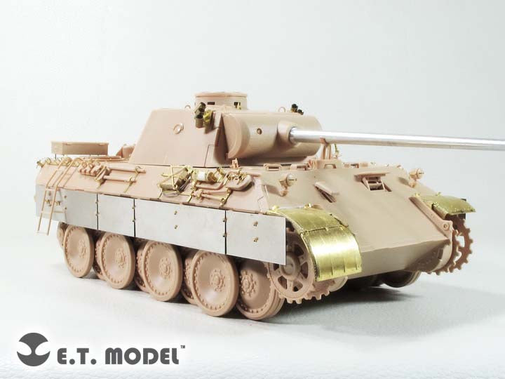 E.T. Model 1:35 WWII German Panther D（Mid/Late Production) Detail Set