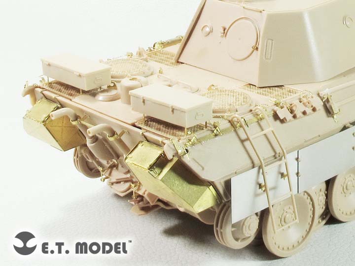 E.T. Model 1:35 WWII German Panther D（Mid/Late Production) Detail Set