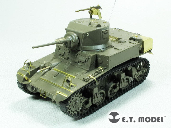 E.T. Model 1:35 U.S. M3 STUART Light Tank（Late Production) Detail Set