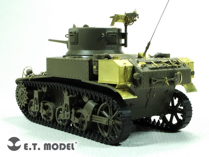 E.T. Model 1:35 U.S. M3 STUART Light Tank（Late Production) Detail Set