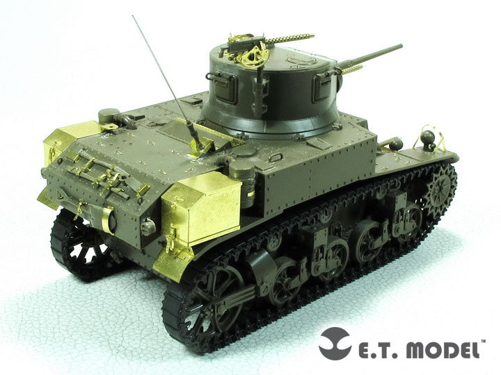 E.T. Model 1:35 U.S. M3 STUART Light Tank（Late Production) Detail Set