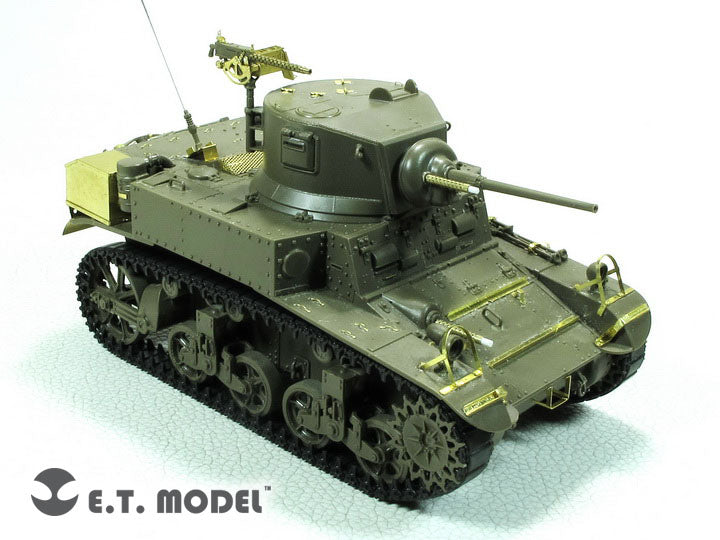 E.T. Model 1:35 U.S. M3 STUART Light Tank（Late Production) Detail Set