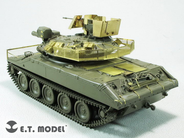 E.T. Model 1:35 U.S. M551 SHERIDAN Airborne Tank（Vietnam War）Detail Set