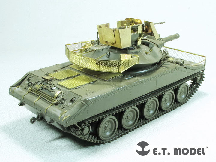 E.T. Model 1:35 U.S. M551 SHERIDAN Airborne Tank（Vietnam War）Detail Set