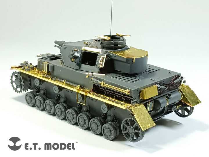 E.T. Model 1:35 WWII German Pz.Kpfw.IV Ausf.F Detail Set