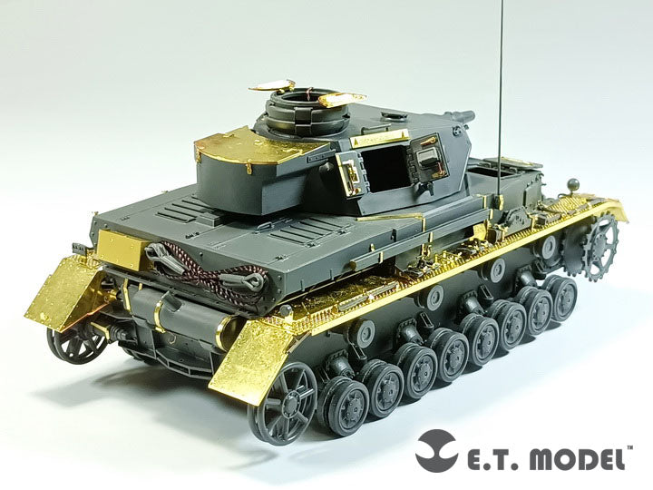 E.T. Model 1:35 WWII German Pz.Kpfw.IV Ausf.F Detail Set