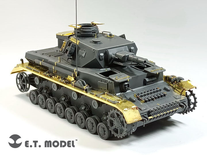 E.T. Model 1:35 WWII German Pz.Kpfw.IV Ausf.F Detail Set