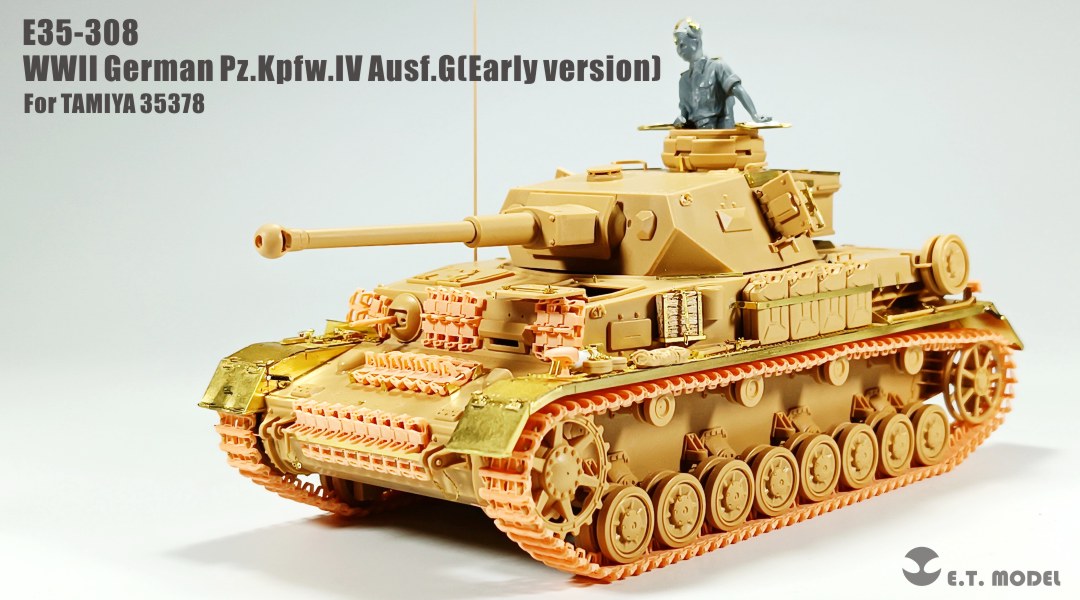 E.T. Model 1:35 WWII German Pz.Kpfw.IV Ausf.G(Early version) Detail Set