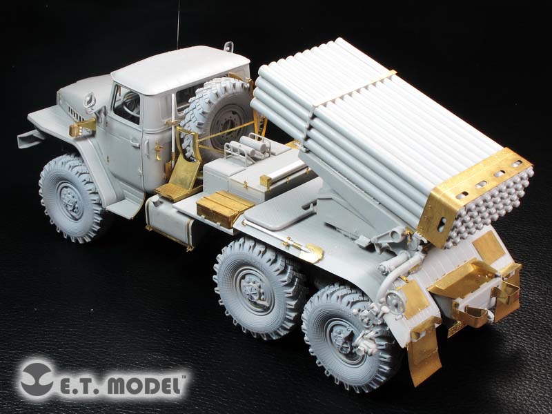 E.T. Model 1:35 Russian BM-21 Grad Multiple Rocket Launcher Detail Set