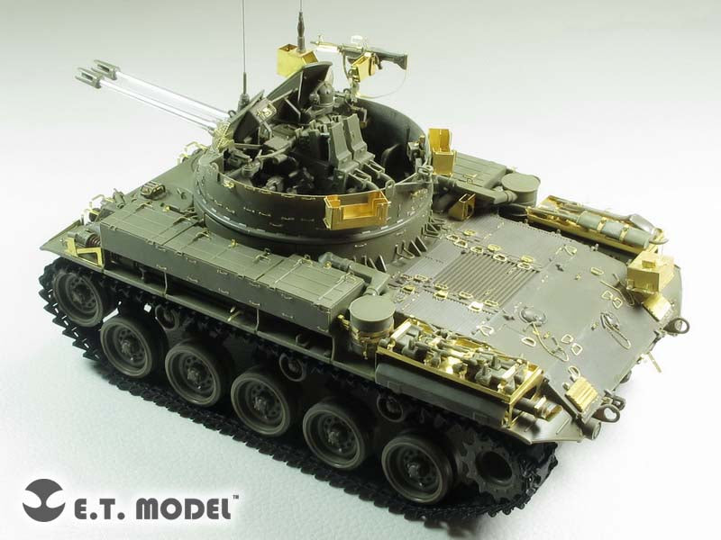 E.T. Model 1:35 US Army M42A1 Self-Propelled Anti-Aircraft gun late type