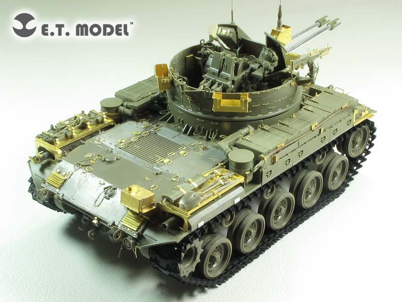 E.T. Model 1:35 US Army M42A1 Self-Propelled Anti-Aircraft gun late type