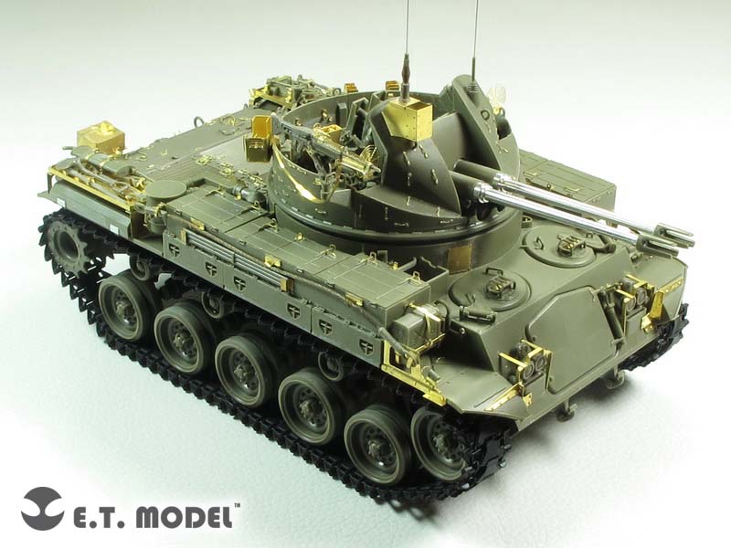 E.T. Model 1:35 US Army M42A1 Self-Propelled Anti-Aircraft gun late type