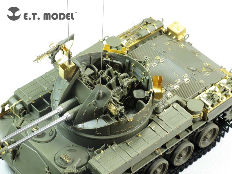 E.T. Model 1:35 US Army M42A1 Self-Propelled Anti-Aircraft gun late type