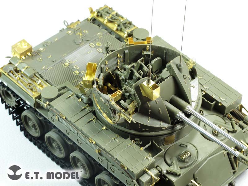 E.T. Model 1:35 US Army M42A1 Self-Propelled Anti-Aircraft gun late type