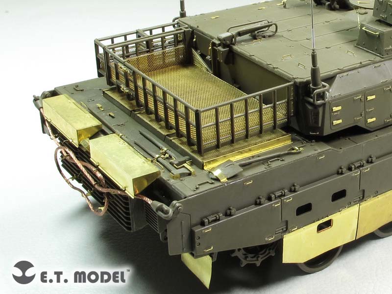 E.T. Model 1:35 JGSDF TYPE 10 Tank Detail Set