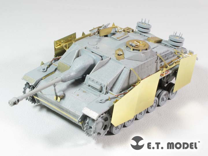 E.T. Model 1:35 WWII German StuG.III Ausf.G Basic(Late version) Detail Set