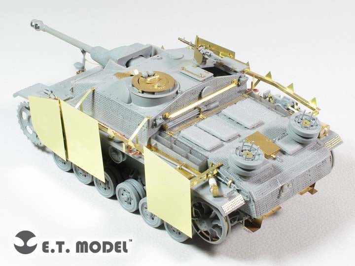 E.T. Model 1:35 WWII German StuG.III Ausf.G Basic(Late version) Detail Set