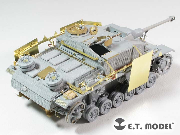 E.T. Model 1:35 WWII German StuG.III Ausf.G Basic(Late version) Detail Set