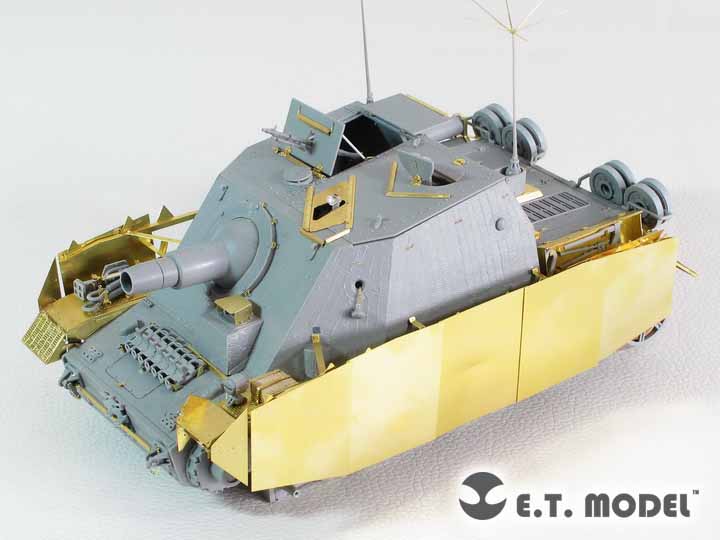 E.T. Model 1:35 WWII German Stu.Pz.IV"Brummbar"（Mid Production) Detail Set