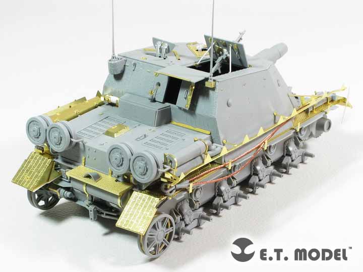 E.T. Model 1:35 WWII German Stu.Pz.IV"Brummbar"（Mid Production) Detail Set