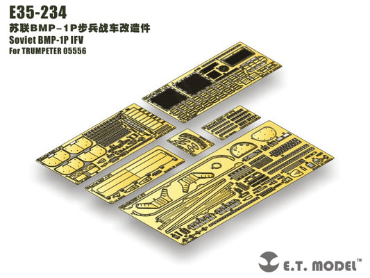 E.T. Model 1:35 Soviet BMP-1P IFV Detail Set