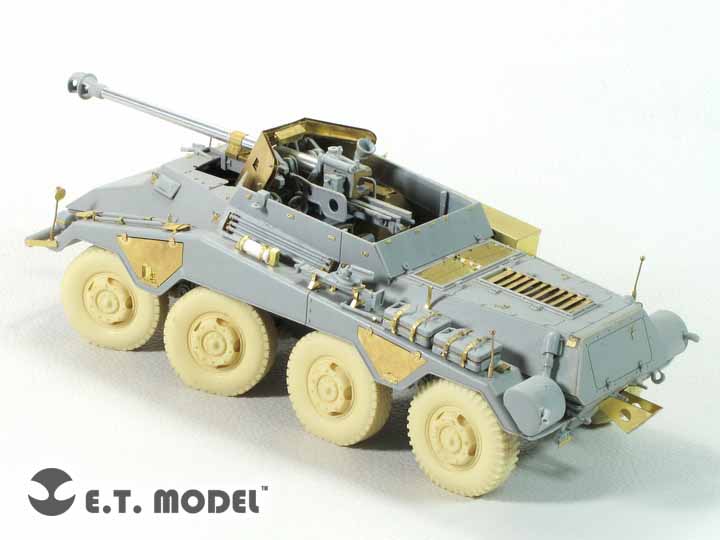 E.T. Model 1:35 WWII German Sd.Kfz.234/4 PANZERSPAHWAGEN Detail Set