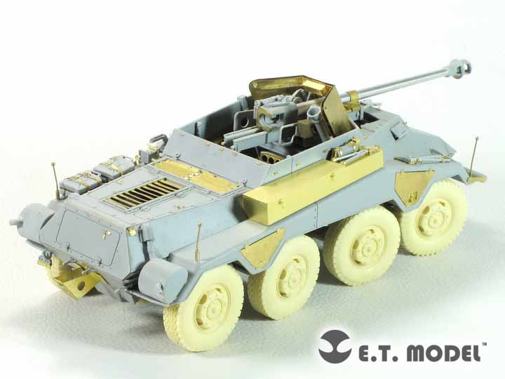 E.T. Model 1:35 WWII German Sd.Kfz.234/4 PANZERSPAHWAGEN Detail Set