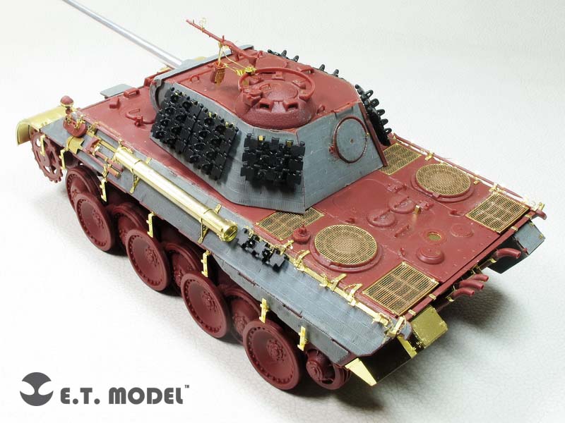 E.T. Model 1:35 WWII German Panther A（Late Production) Detail Set