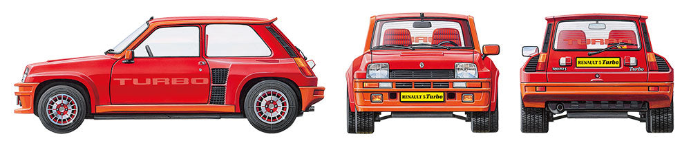 Tamiya 1/24 RENAULT 5 TURBO