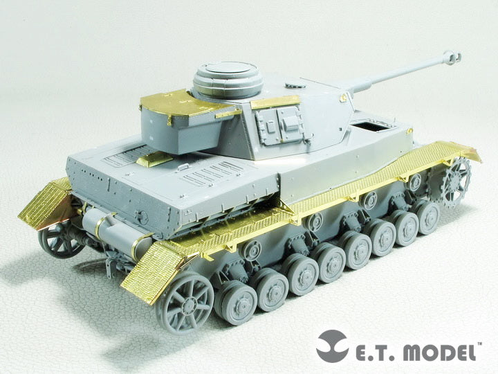 E.T. Model 1:35 WWII German Pz.Kpfw.IV Ausf.H Fenders（Mid Production) Detail Set