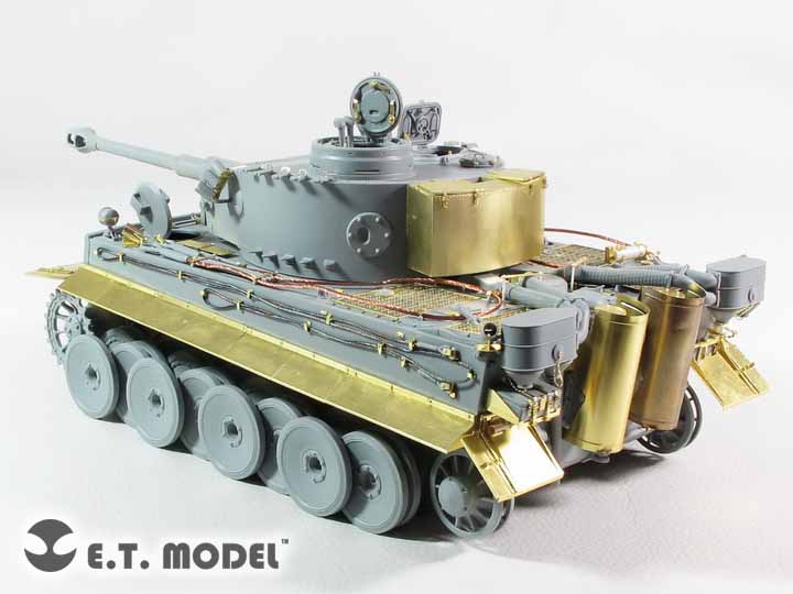 E.T. Model 1:35 WWII German TIGER I Fender & Side Skirts（Early Production）