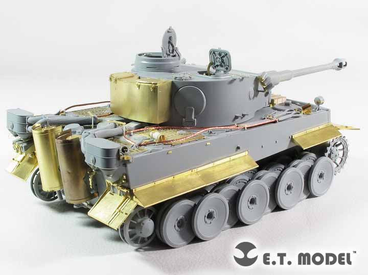 E.T. Model 1:35 WWII German TIGER I Fender & Side Skirts（Early Production）