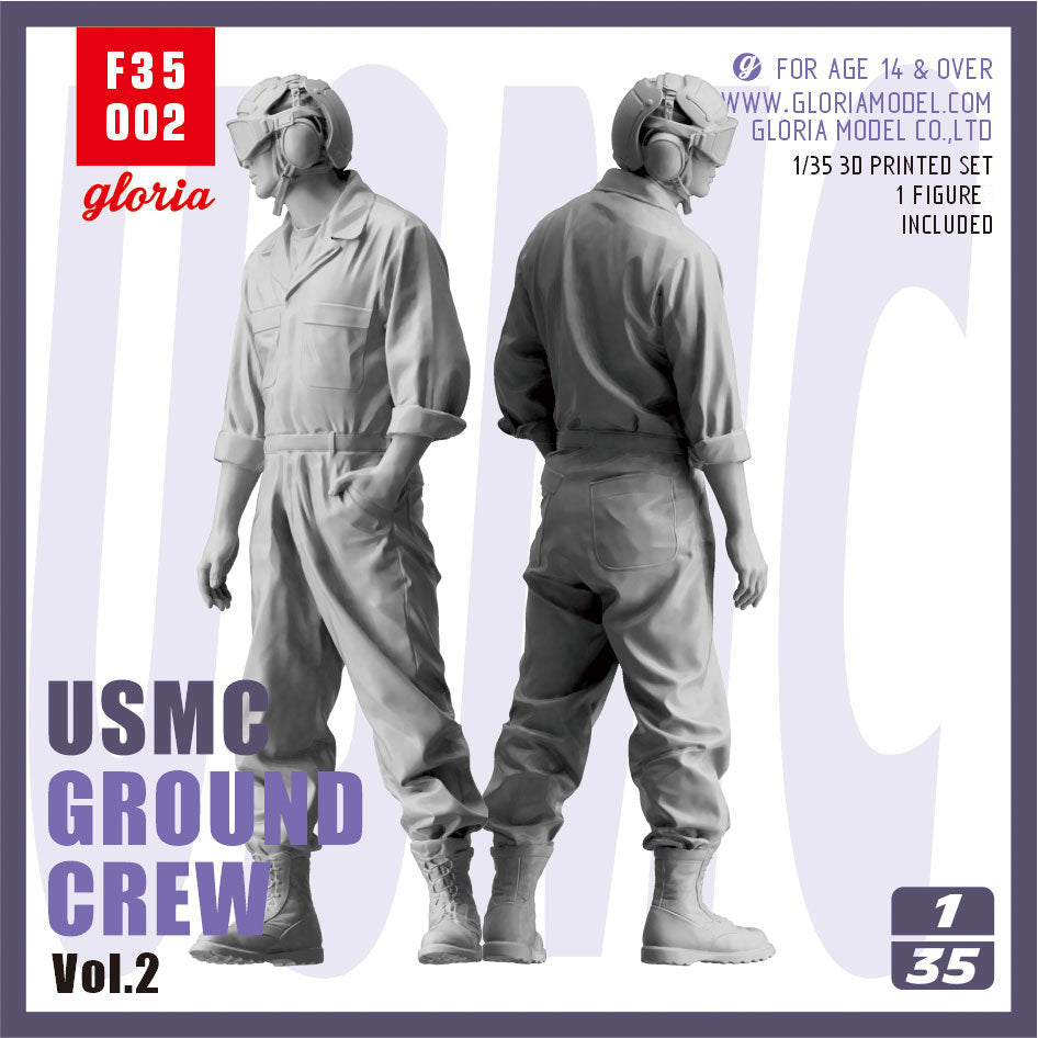 Gloria 1:35 USMC Ground Crew  (Vol 2）